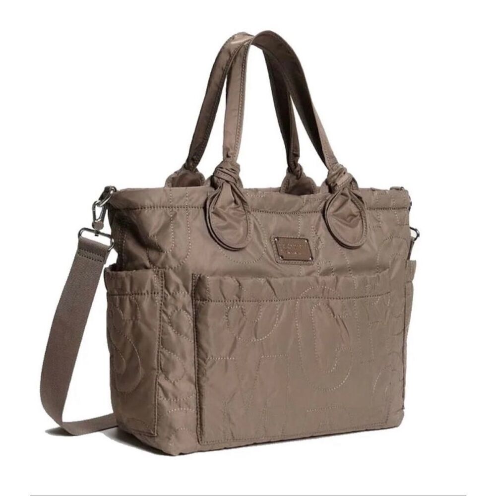 Marc by Marc Jacobs Dark Tan Eliza Baby Diaper Bag